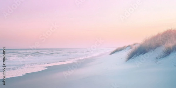Obraz Beach with pastel color