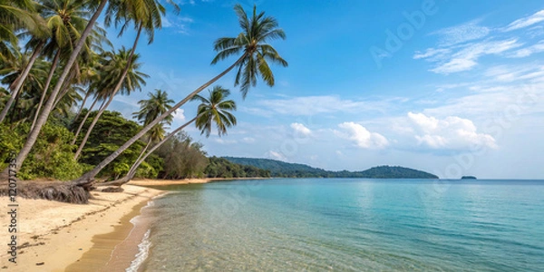 Obraz Beautiful sea beach background 
