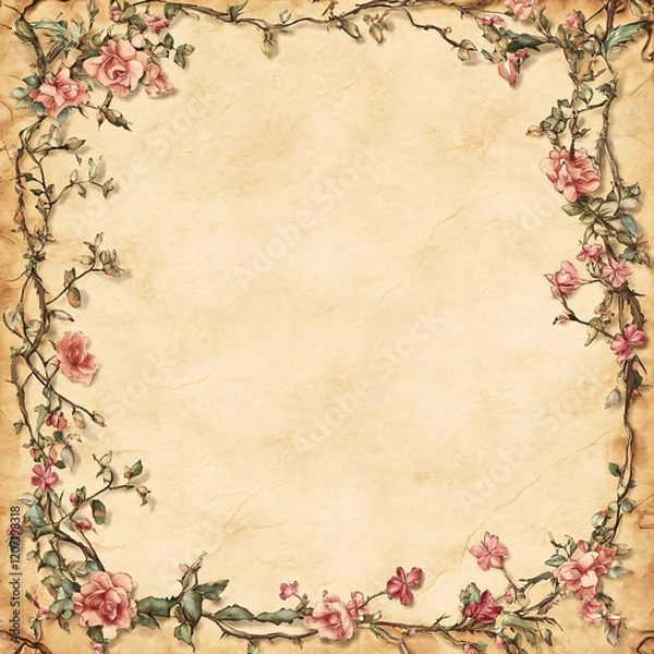 Obraz background with flowers