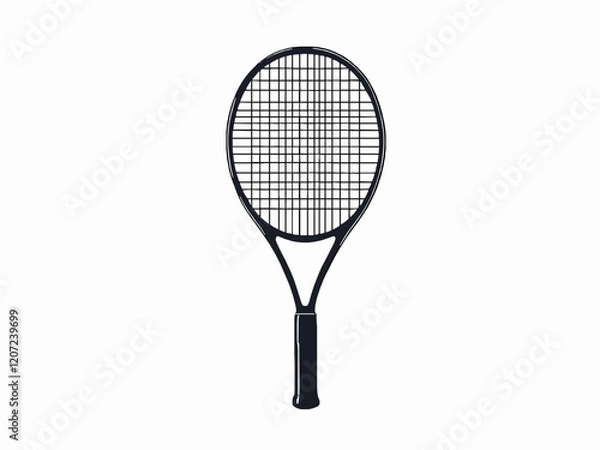 Obraz tennis racket and ball