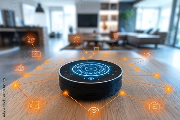 Obraz Smart Home Hub Connecting Devices