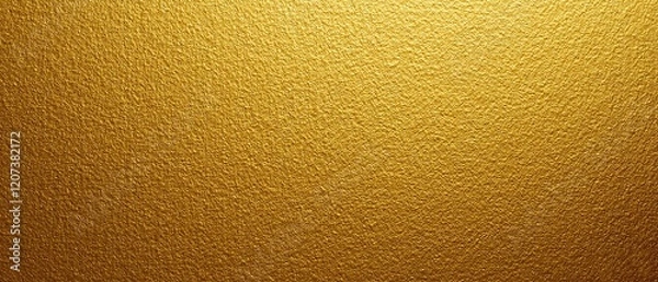 Obraz Shiny golden texture surface with irregularities and light reflections Creates an intriguing metallic appearance and a detailed abstract background. Made with generative AI