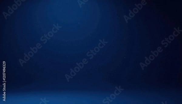 Obraz Black to deep blue gradient, high contrast, sharp transition, futuristic, night, background