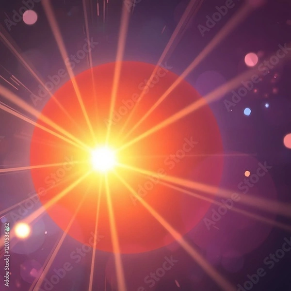 Obraz abstract background with stars