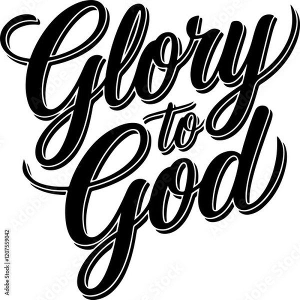 Obraz Glory to God.