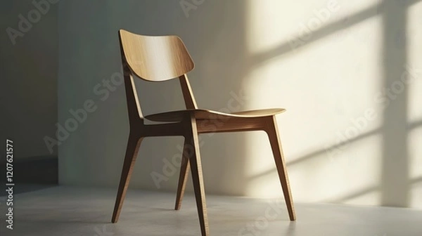 Fototapeta 木製ダイニングチェア