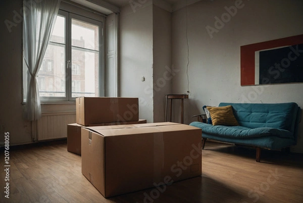 Obraz 引越しの部屋