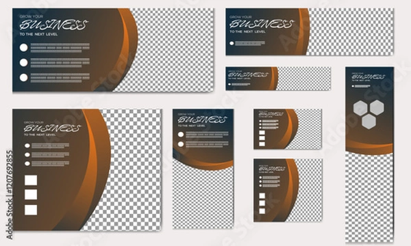 Obraz web banner design 