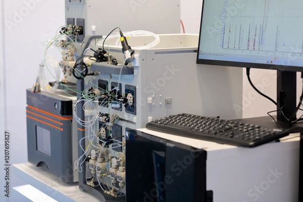 Obraz high performance liquid chromatography system