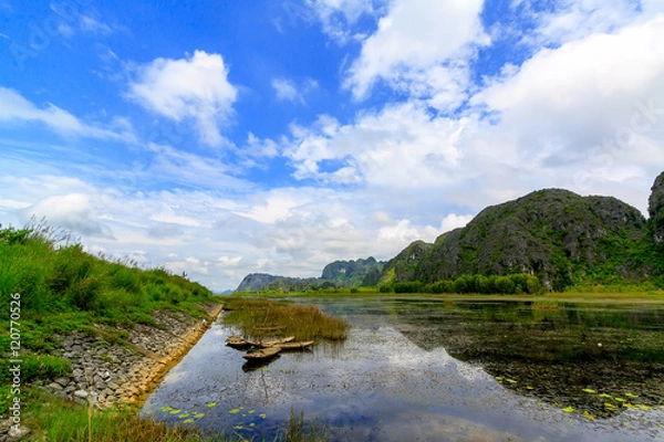 Obraz Landscape in Ninhbinh, 