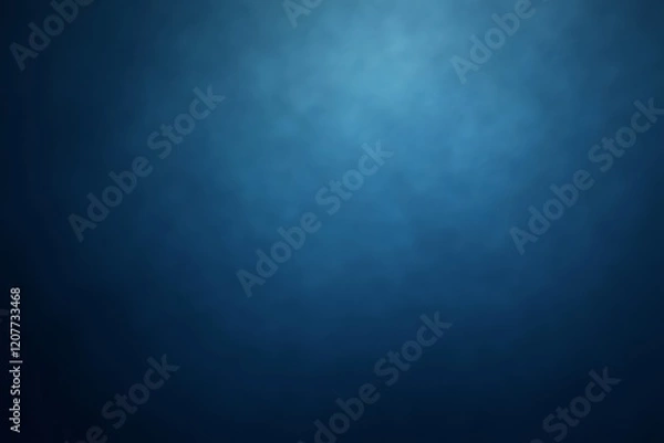 Fototapeta Deep Blue Abstract Background with Radiating Light Beams