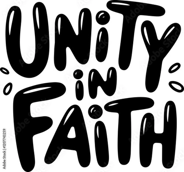 Obraz Unity in Faith.