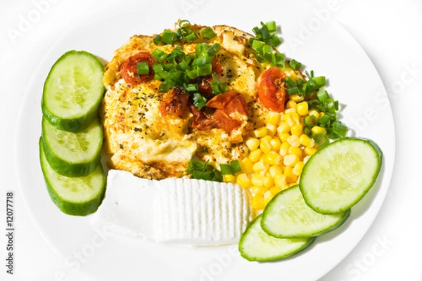 Fototapeta diet breakfast