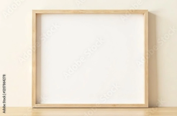 Obraz wooden picture frame