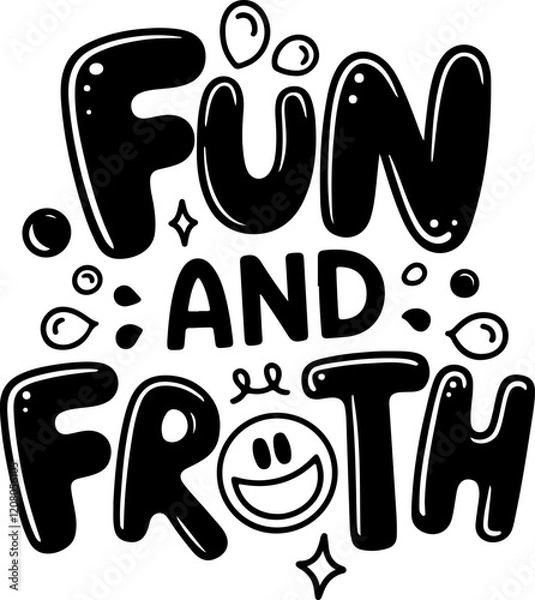 Obraz Fun and Froth.