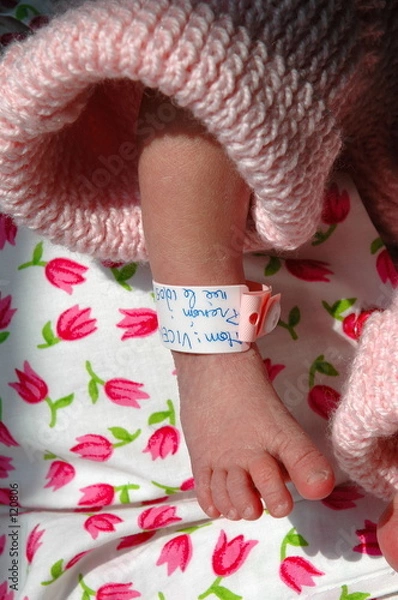 Obraz pied de nouveau-né