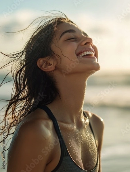 Fototapeta Radiant Beach Bliss