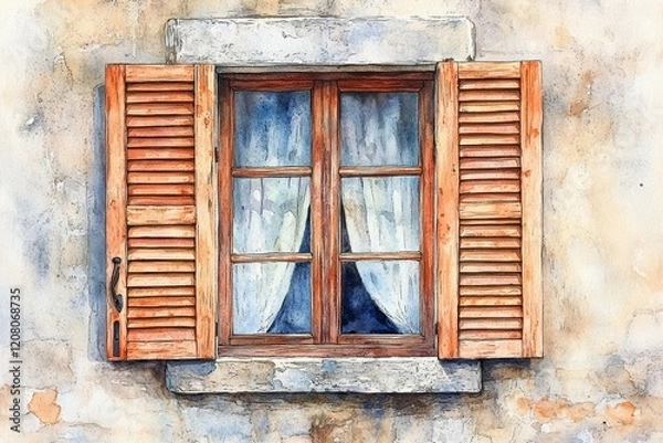 Obraz The Shuttered Window, Avoidant Personality Disorder