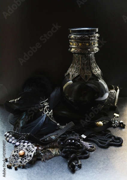 Obraz still life in black