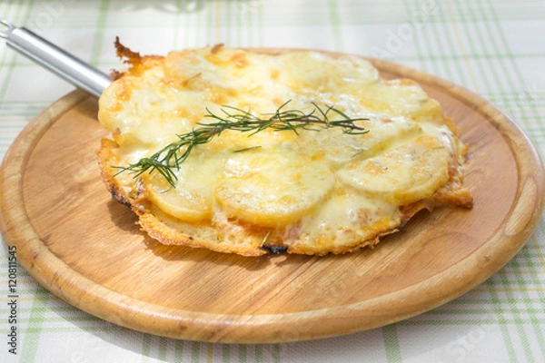 Fototapeta ポテトチーズピザ