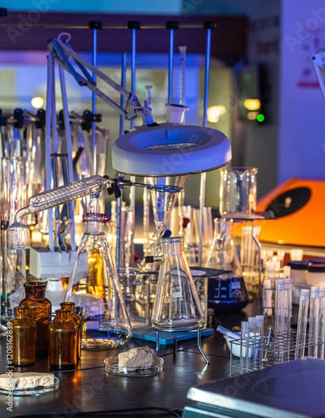 Obraz Laboratory tooling - close-up - selective focus