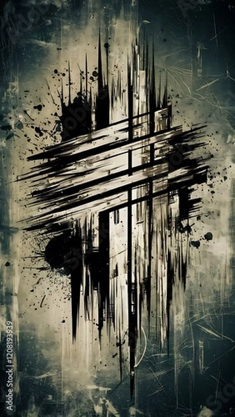 Obraz Abstract grunge background texture