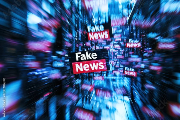 Obraz Fake News, concept image