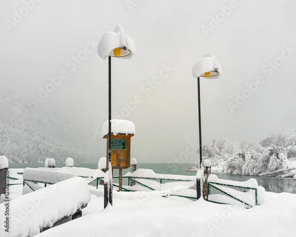 Obraz Winter in Bergen