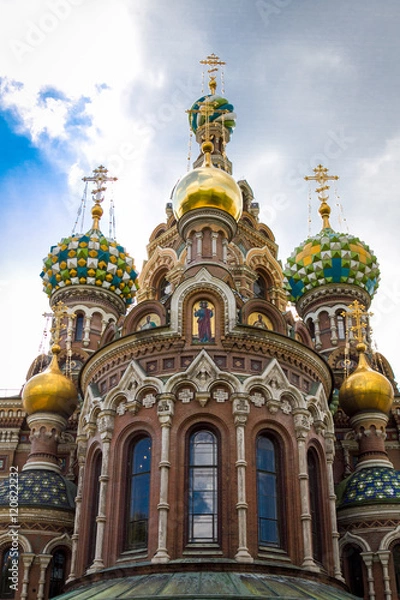 Fototapeta Спас на крови, Санкт-Петербург, Руссия