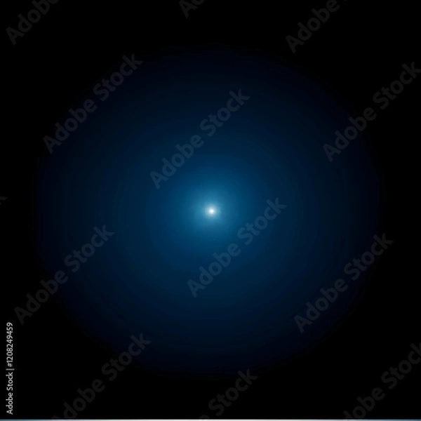 Fototapeta Abstract Blue Glow Background Image