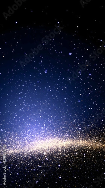 Fototapeta Cosmic Sparkle Abstract Background
