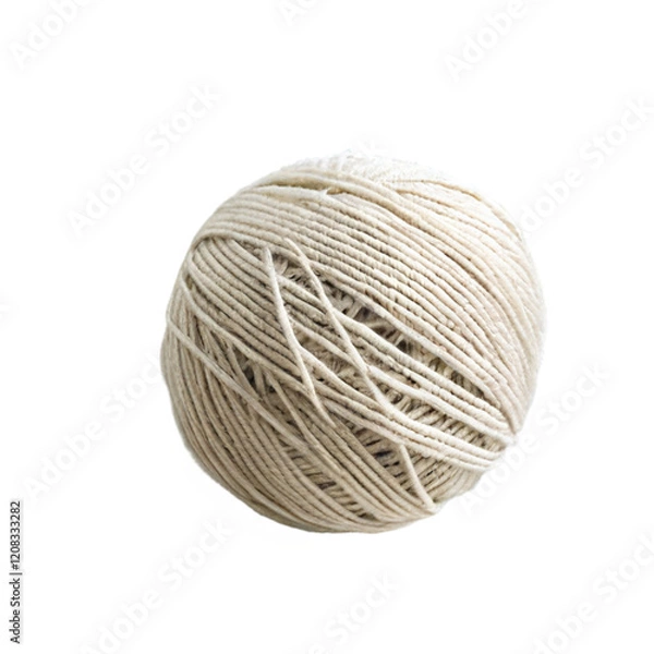 Obraz Ball of Yarn isolated on transparent background