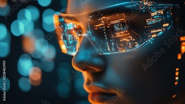 Fototapeta Engineers Design Smart Manufacturing Systems, Integrating Robotics and Data Analytics for Maximum Efficiency.