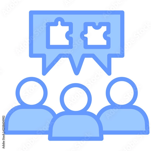 Fototapeta Collaboration Icon