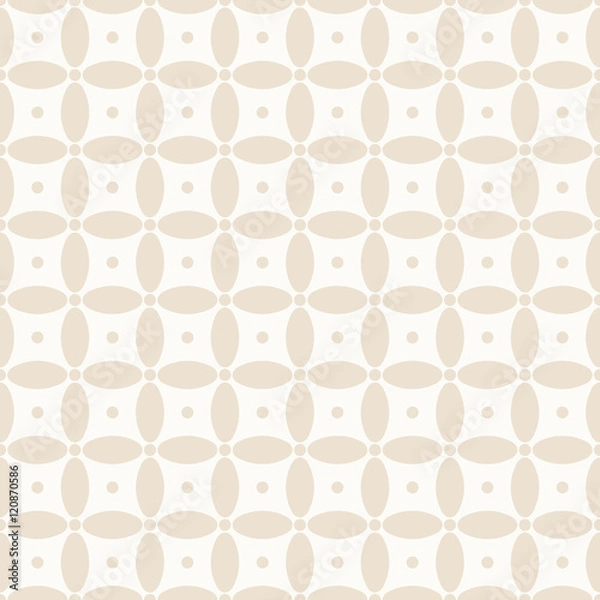 Fototapeta seamless minimalistic bright circle pattern.