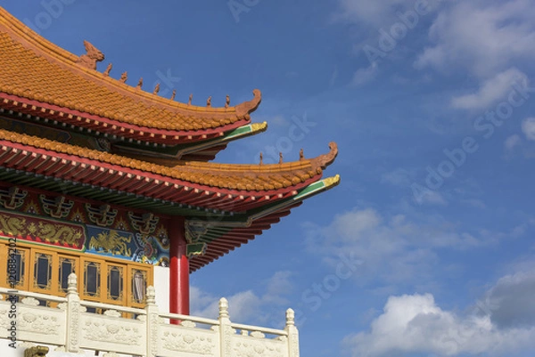 Obraz beautiful architecture china's style