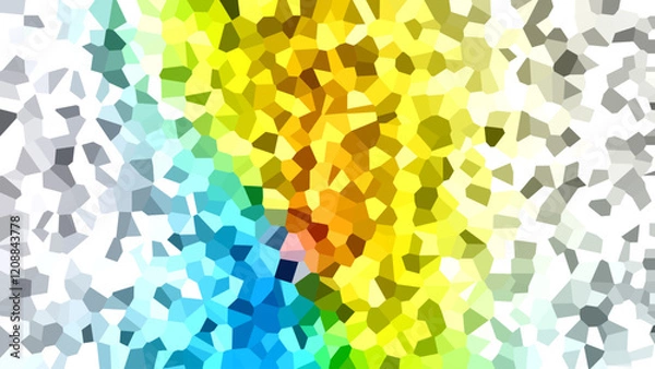 Fototapeta Colorful Abstract low poly mesh background design.