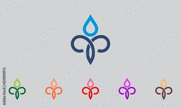 Obraz double p flower