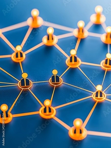 Fototapeta Engage connect professionals networking event online webinar business growth