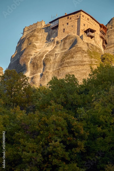Obraz Saint Nicholas Anapafsas Monastery in Meteora, Greece