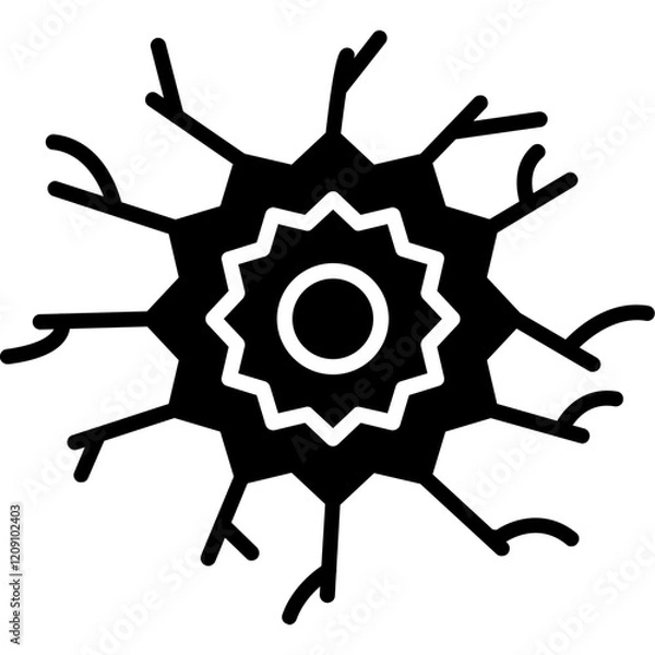 Fototapeta Neuron Icon