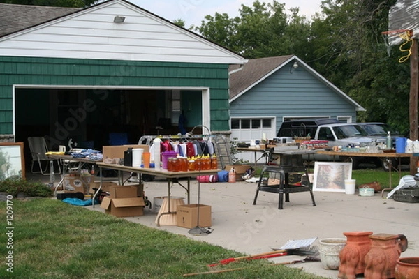 Obraz yard sale