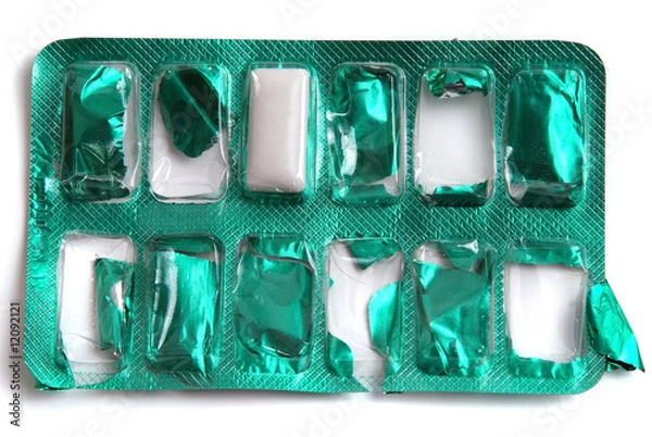 Obraz Last one chewing gum in this package