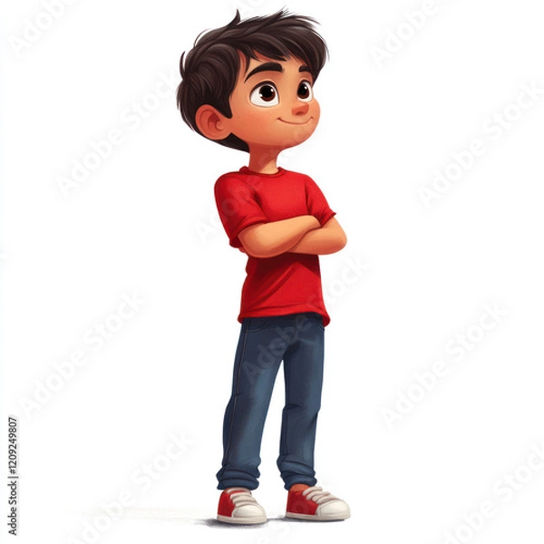 Fototapeta boy stylish