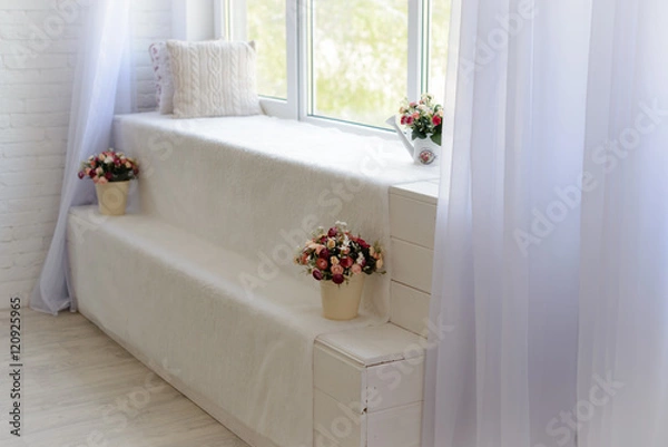 Fototapeta Interior elements which can be used as a background