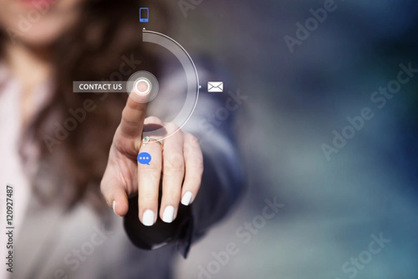 Fototapeta Customer service support.