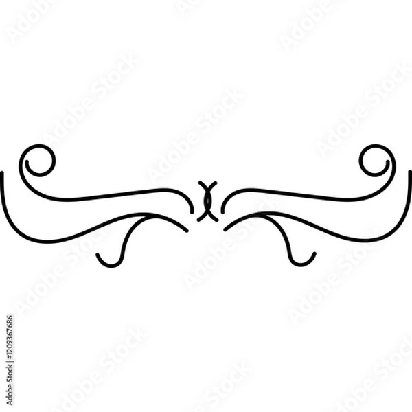 Obraz Vintage Line Divider