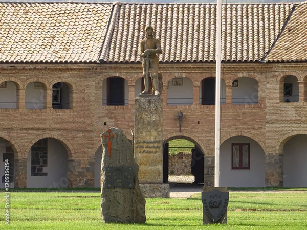Obraz Statue du Roi Philippe II à Jaca