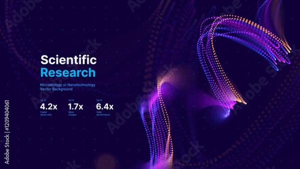 Fototapeta Digital Big Data Flow Vector Background. Big Data Technology Lines. Abstract Science Technology Illustration. Big Data Neural Network Background Concept. AI Visualization Concept. Vector.