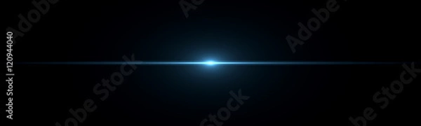 Fototapeta Piękne światło. Świeciowe smugi na ciemnym tle